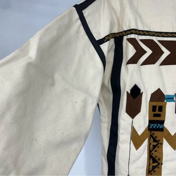 Vintage RED HARE ORIGINALS Tucson Arizona jacket shirt southwest appliqué - Picture 7 of 7